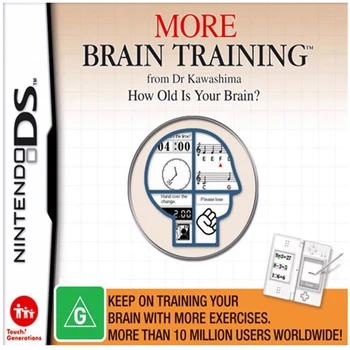 Nintendo Dr Kawashimas More Brain Training Refurbished Nintendo DS Game